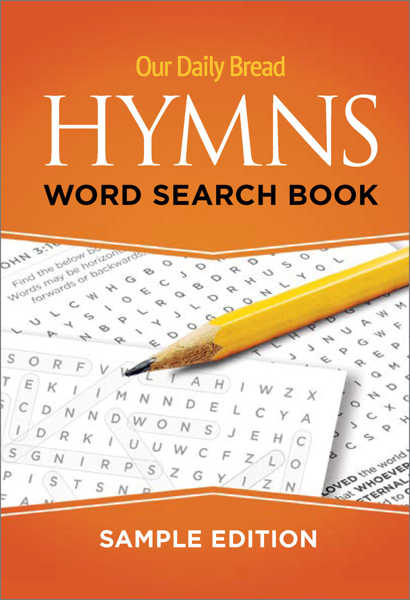 Our Daily Bread Hymns Word Search Book (Sample Edition)