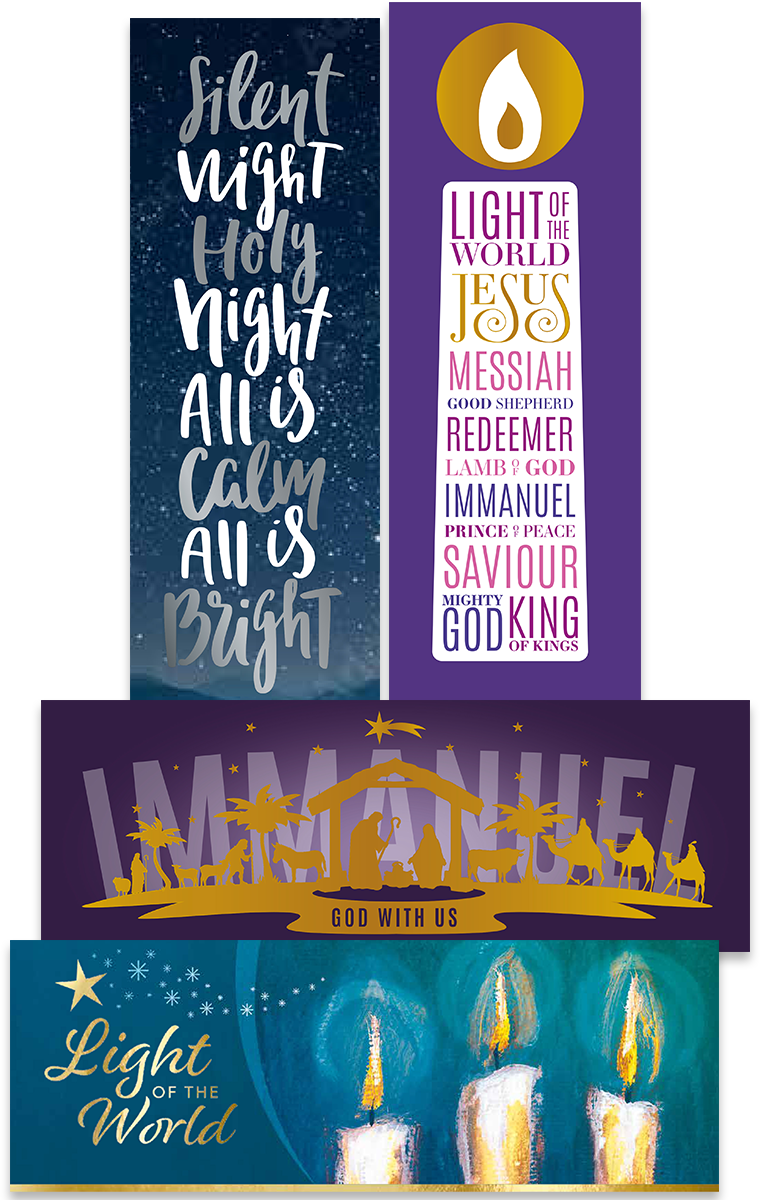 Silent Night Christmas Cards