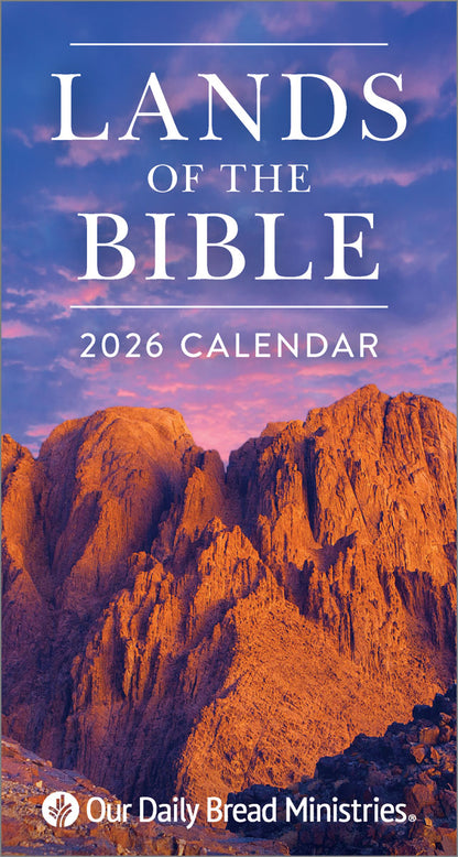 Lands of the Bible 2026 Calendar