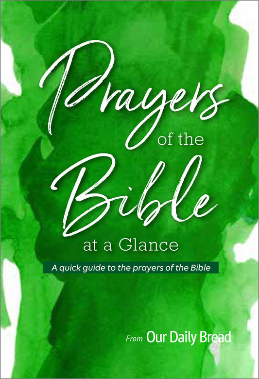 Prayers of the Bible at a Glance