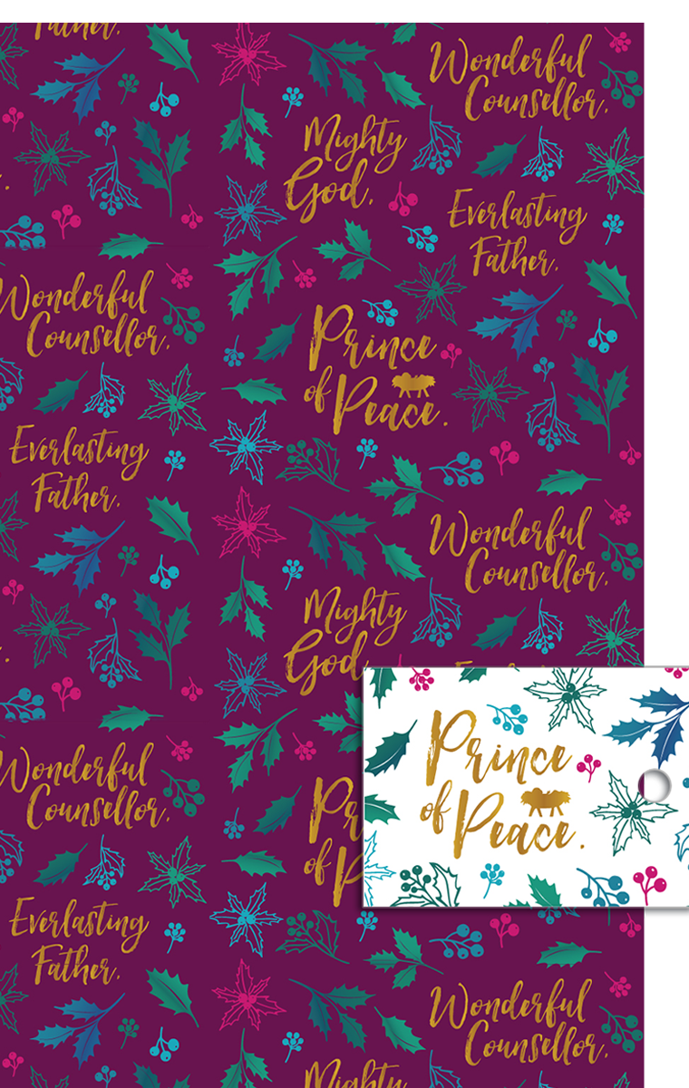 Prince of Peace Gift Wrap