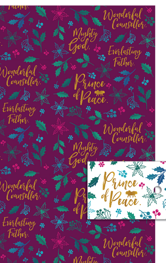 Prince of Peace Gift Wrap