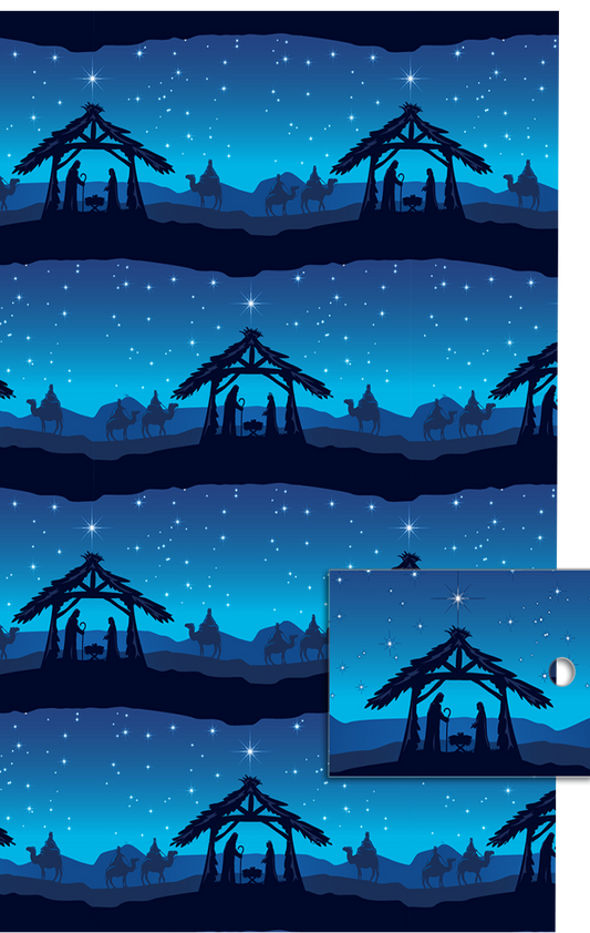 Nativity Gift Wrap