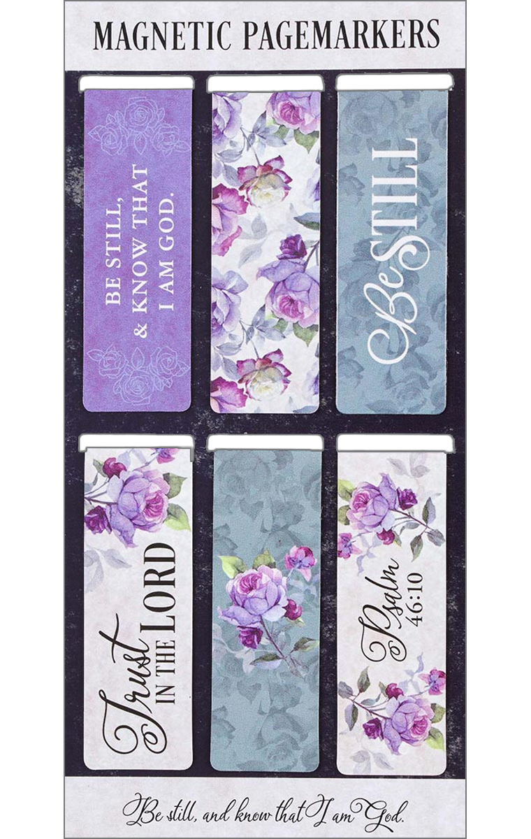 Be Still Magnetic Bookmarks