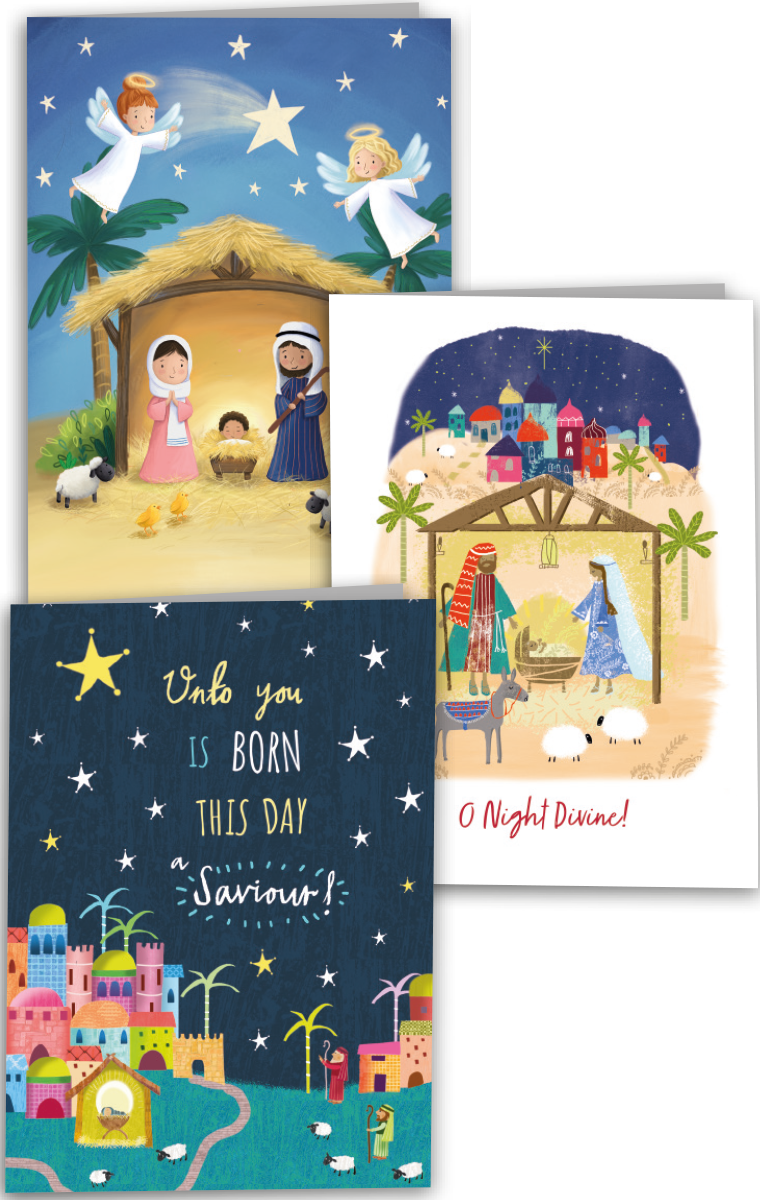 Nativity Christmas Cards