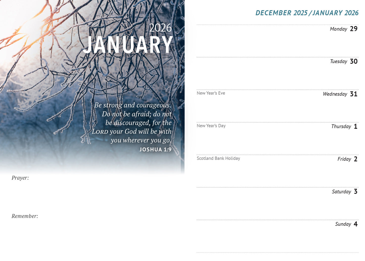 2026 Our Daily Bread Pocket Diary