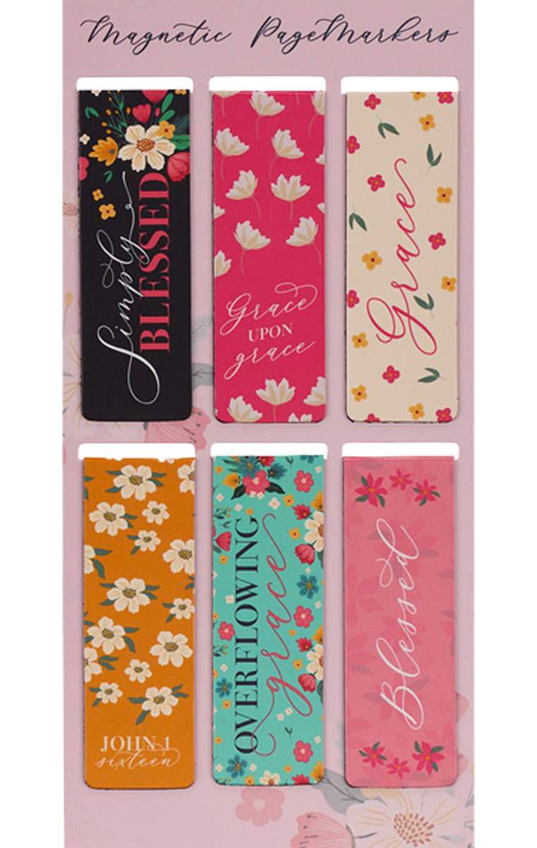 Grace Magnetic Bookmarks