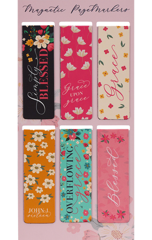 Grace Magnetic Bookmarks