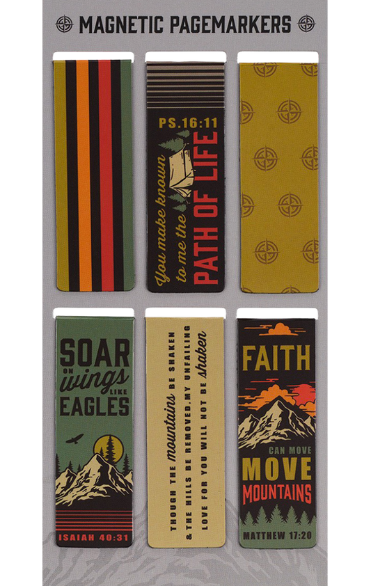 Mountains Magnetic Bookmarks